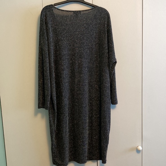 LTS Shimmery Long Loose Top or Dress Tall Size L - Picture 4 of 5